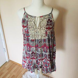 Solitaire Patterned Top